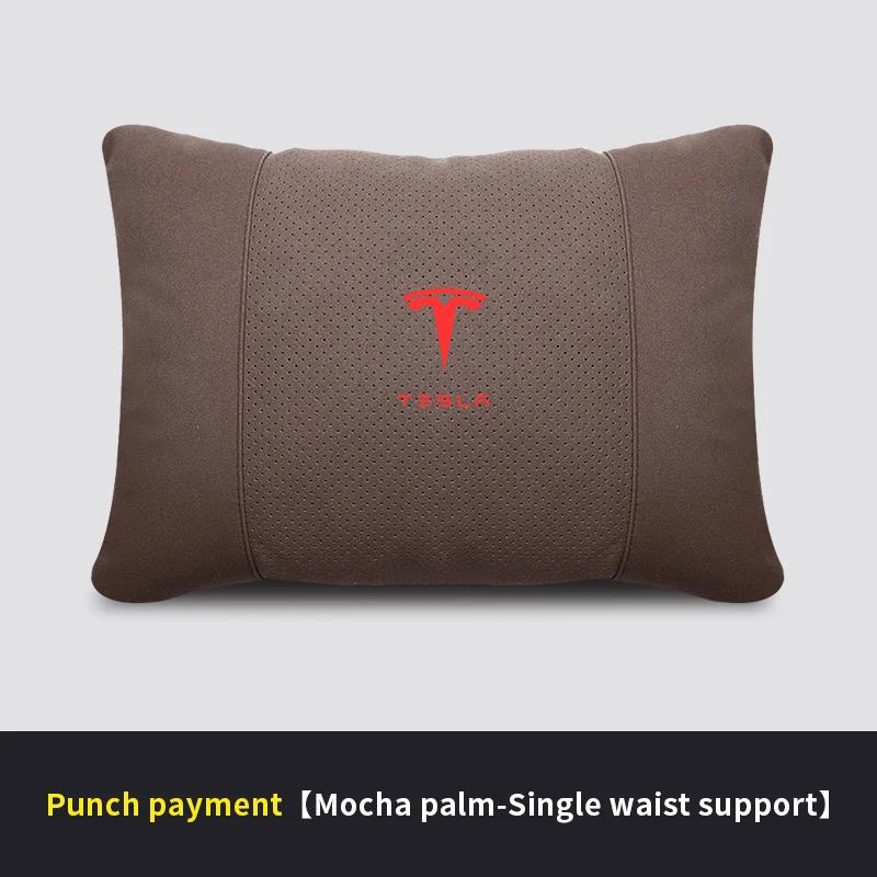 RETG9 Car Neck Pillow for Tesla Model 3 Y S X Car Headrest Neck Support Seat Soft Neck Pillow Automobile Tesla Interior Accessories