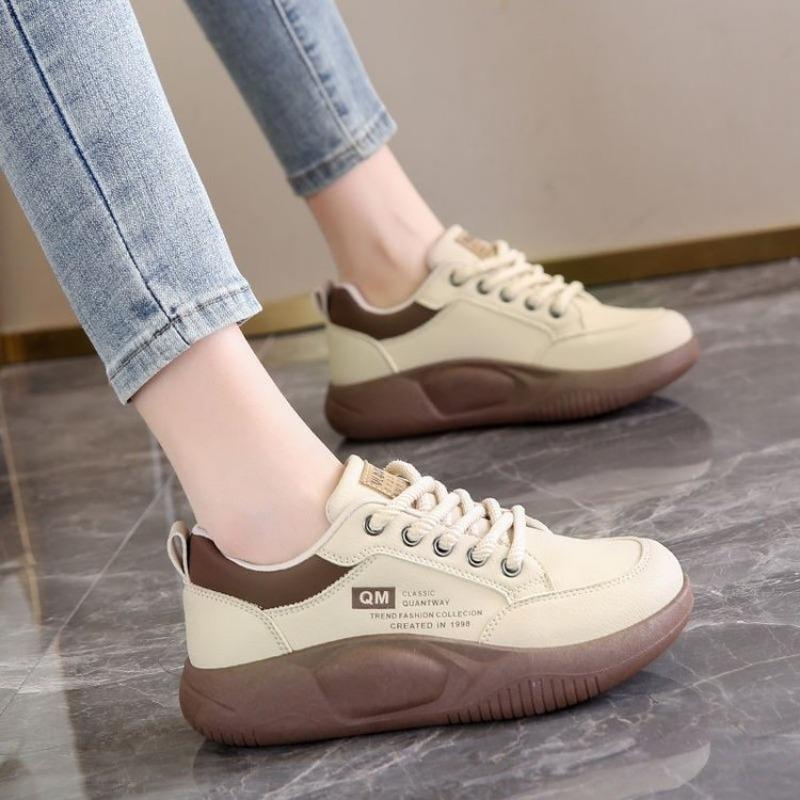 New Breathable Dad Shoes for Women, Thick-soled, Versatile, Anti-slip, Lightweight, Soft-soled Casual Shoes