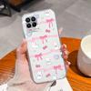 For Realme 8 Pro Case Lovely Cat Soft Transparent Phone Back Cover For Realme8 4G 5G Shockproof Comfortable TPU Silicone Bumper