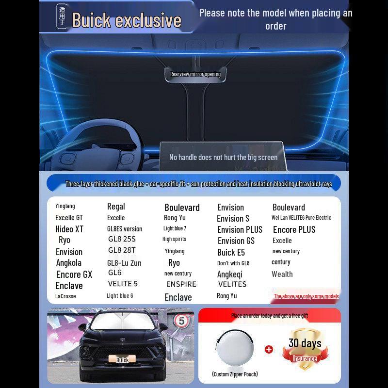 Car Sunshade Windshield Curtains - Heat Insulation & Summer Cooling