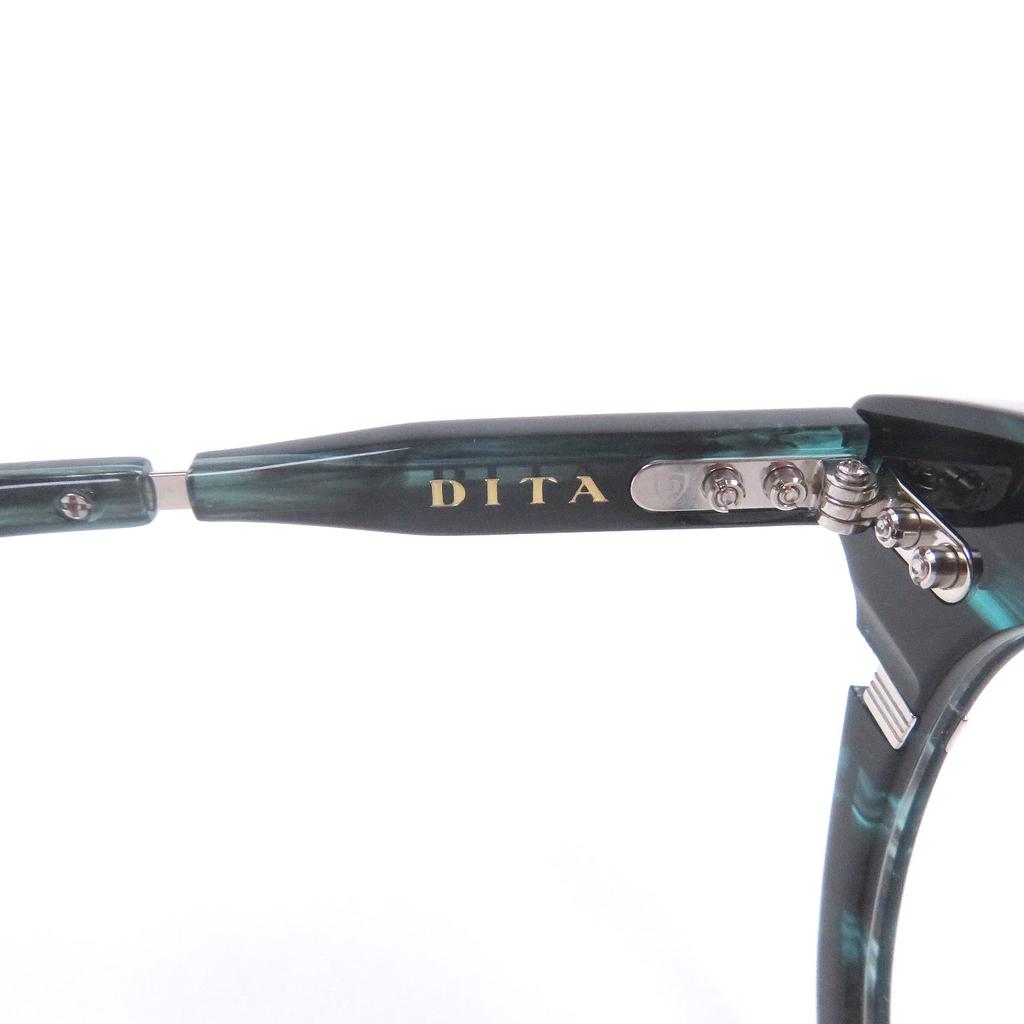 Excellent DITA Glasses LINEUS-TWO Marble Pattern Boston Used