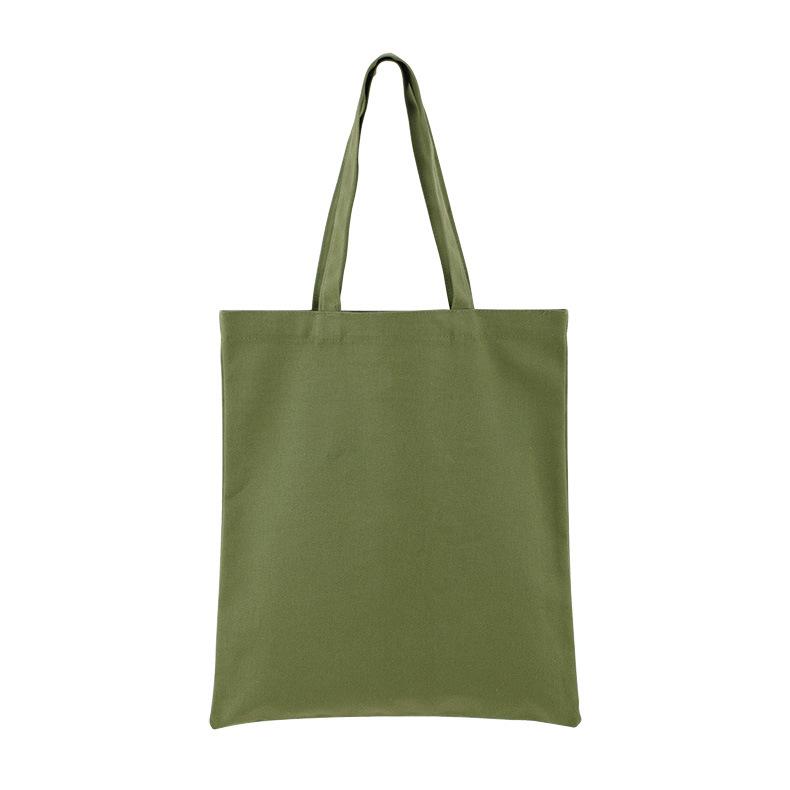 Diy Shopping Bags Women Solid Canvas Bags Casual Tote Shoulder Bags Girls Female Portable Handbags Shopping Bag