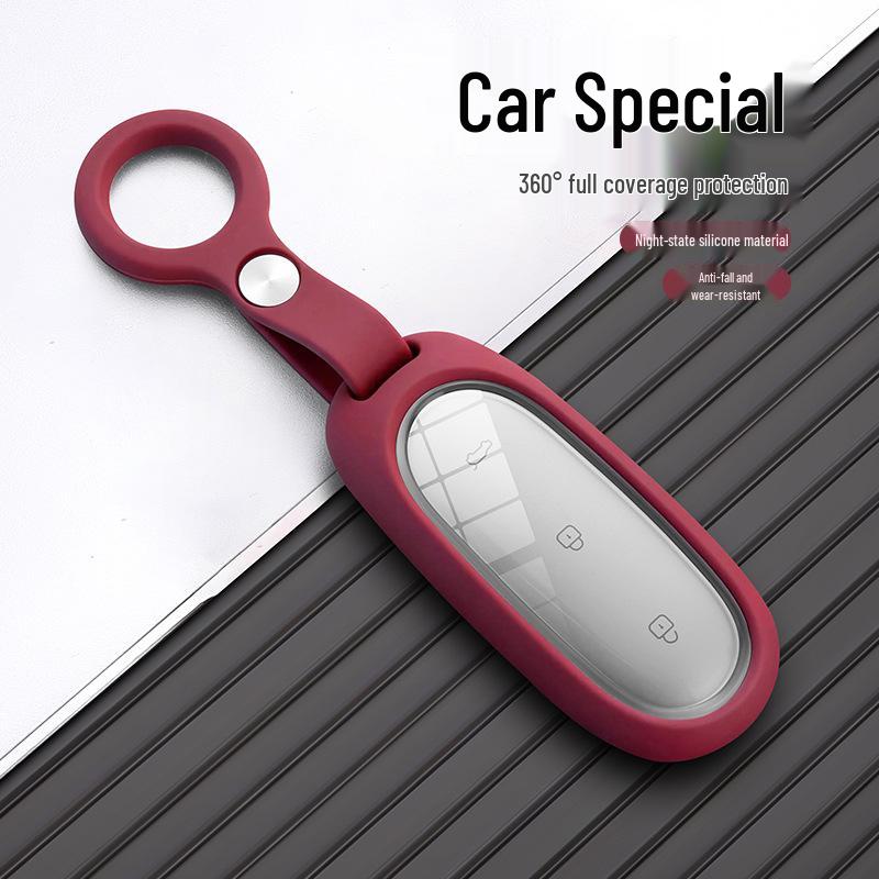 Li Auto L6-L9 Simple Silicone Key Case - Protective Shell & Buckle