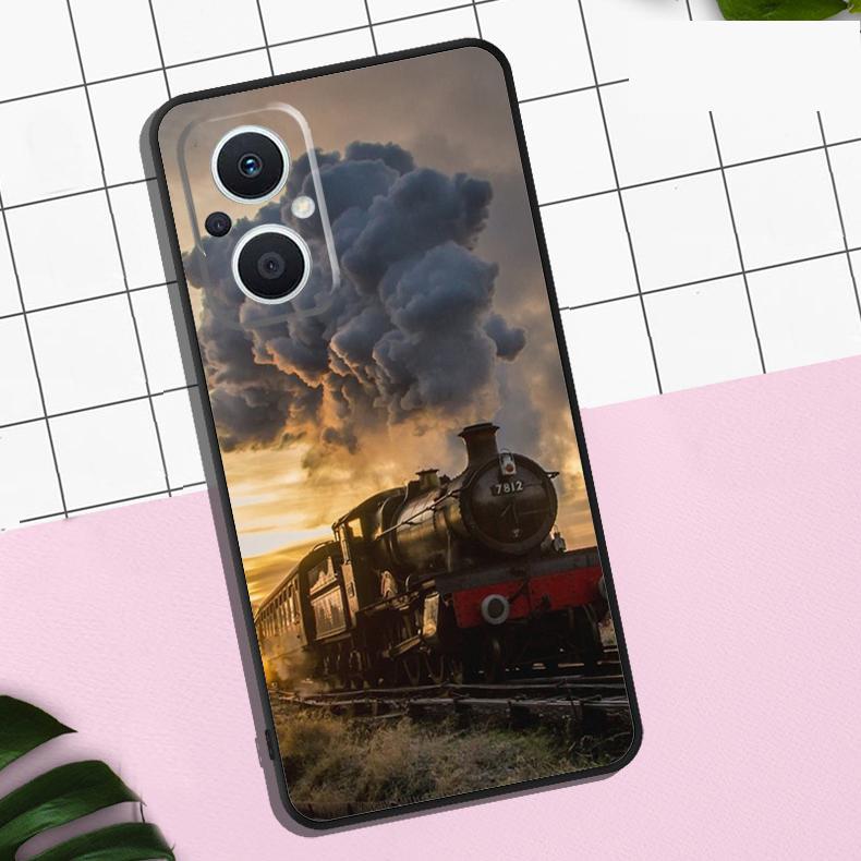 Train Railway Travel Case For OPPO Reno 7 8 10 11 12 13 Pro 13F 12F 11F 8T OPPO Find X8 Pro X6 X3 X5 Lite Cover