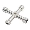 Internal Triangle Key Wrench 4 Ways Elevator Cabinet Wrenches New Cross Switch Alloy Spanner  Home