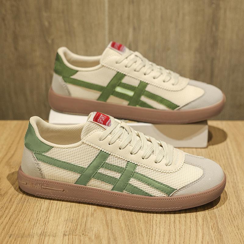 Men's shoes retro Dexun shoes 2025 new couple Forrest Gump shoes fashion trend casual board shoes