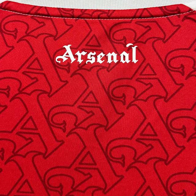 Adidas Arsenal Emirates Fly Better 25-26 Modă Confortabil Pulover Mânecă Scurtă Tricou Fotbal Bărbați Topuri Roșu JI9517