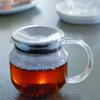 KINTO Edelstahl 8684 Ein-Knopf-Teekanne, 450 ml, Stahl,