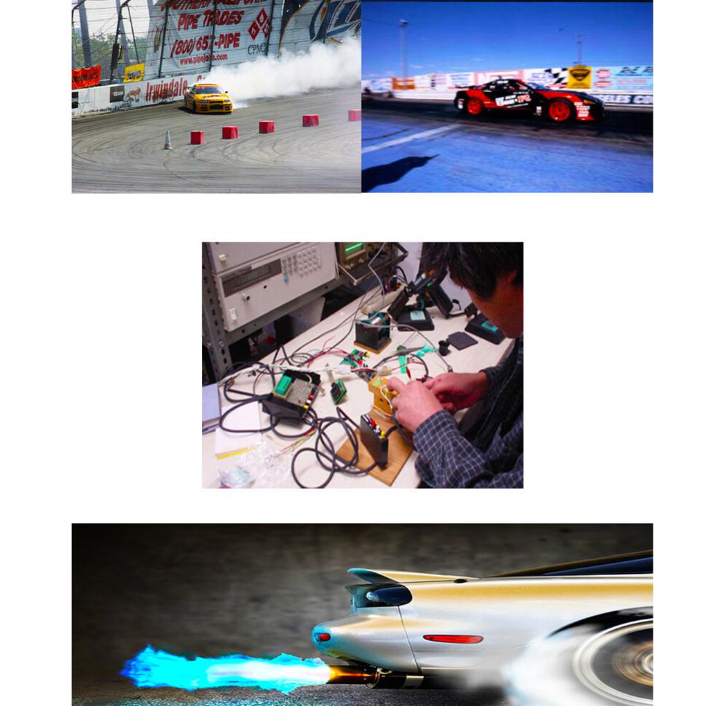 Power Builder Type B Rev Limiter Racing Exhaust Flame Thrower Kit Ignition Rev Limiter Launch Control Fire Controller