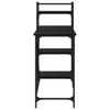 Computer Desk with Shelf Black 120 X 47 X 109 Cm
