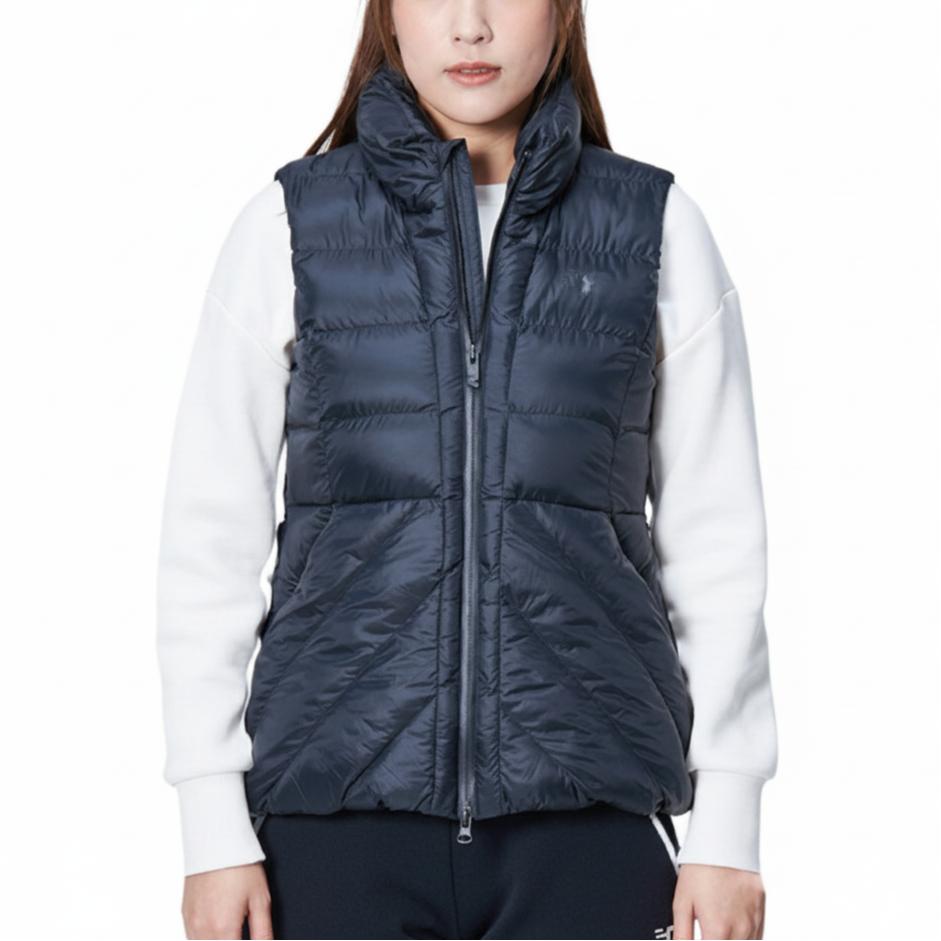 New Balance Vests Women s Black Stand Collar Moderate Other AWV83514-BK S