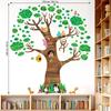 Decowall Extra Large Giant Tree and Animal Wall Sticker Decorative Wall Art Sticker for Kids Bathroom Room Infant DL4-1709 (150x160 Cm) Kindergarten,
