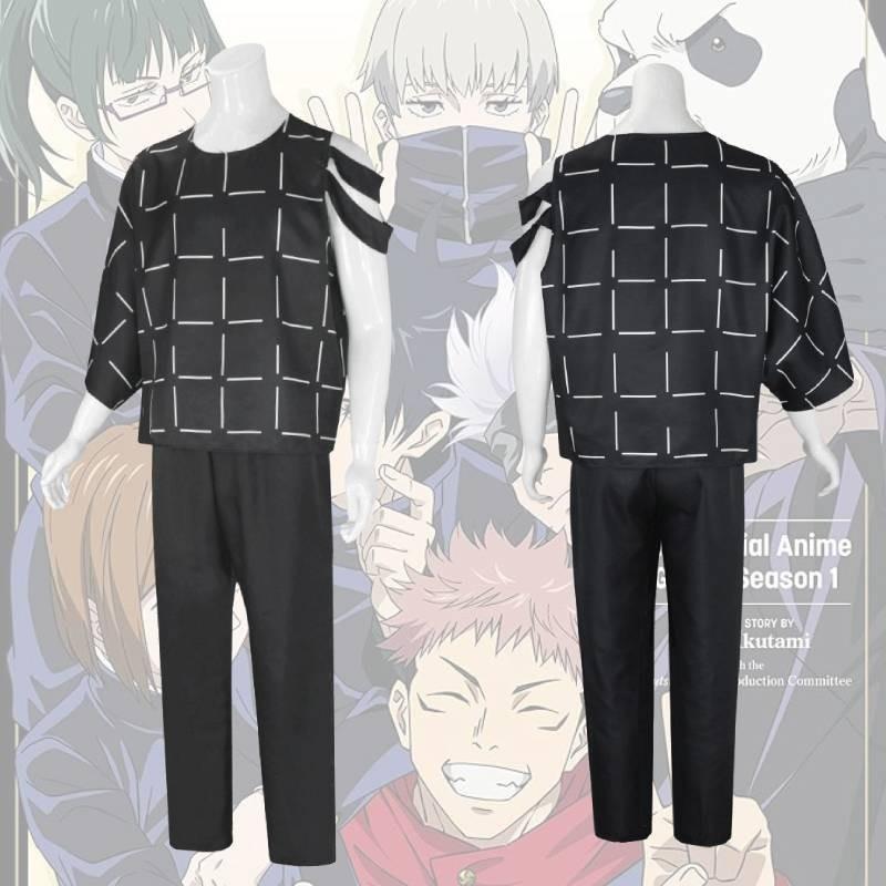 Kaisen Jujutsu Mahito Cosplay Costume Suit Anime Events Party Outfit Halloween