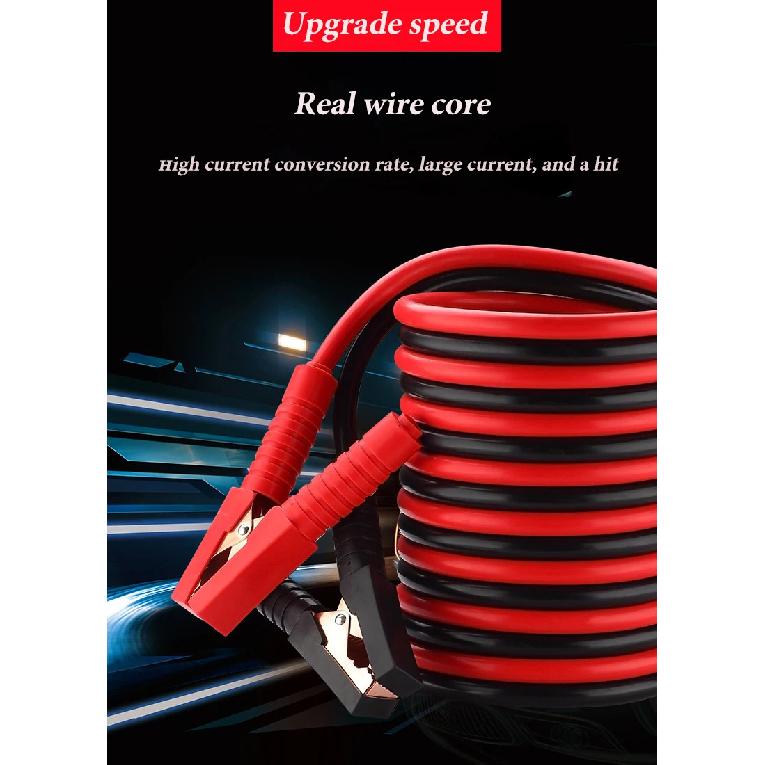 EAFC 3/4M Autobatterie Stromkabel Notstrom Startbooster Kabel Überbrückungskabel Notstromkabel für Auto LKW Van SUV