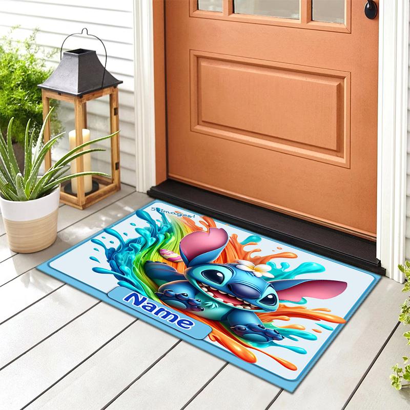 Custom text your name/ logo Carpets Suitable Room Office Bedroom Door Mats Birthday Gifts Holiday Gifts Carpet Home Decor Suitable For All Seasons
