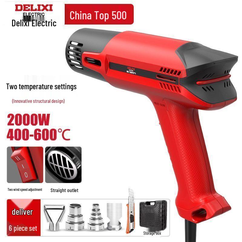 High-Power Industrial Hot Air Soldering Gun for Film Application & Sealing