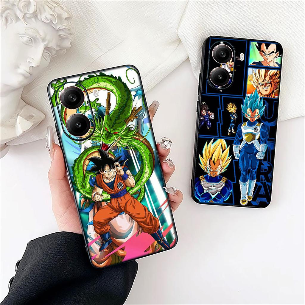 Super Vegeta Dragons Gokus Balls Phone Case for Motorola Moto E13 E20 E32 E22 E14 E15 G32 G60 G72 G7 G8 G82 G9 Plus Power Cover