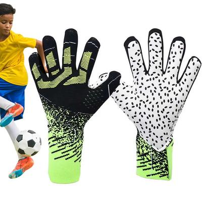 Football Goalkeeper Gloves Professional Gloves Goalkeeper Soccer Gloves With Latex Palm Grips For Amateur Soccer Goalies Or