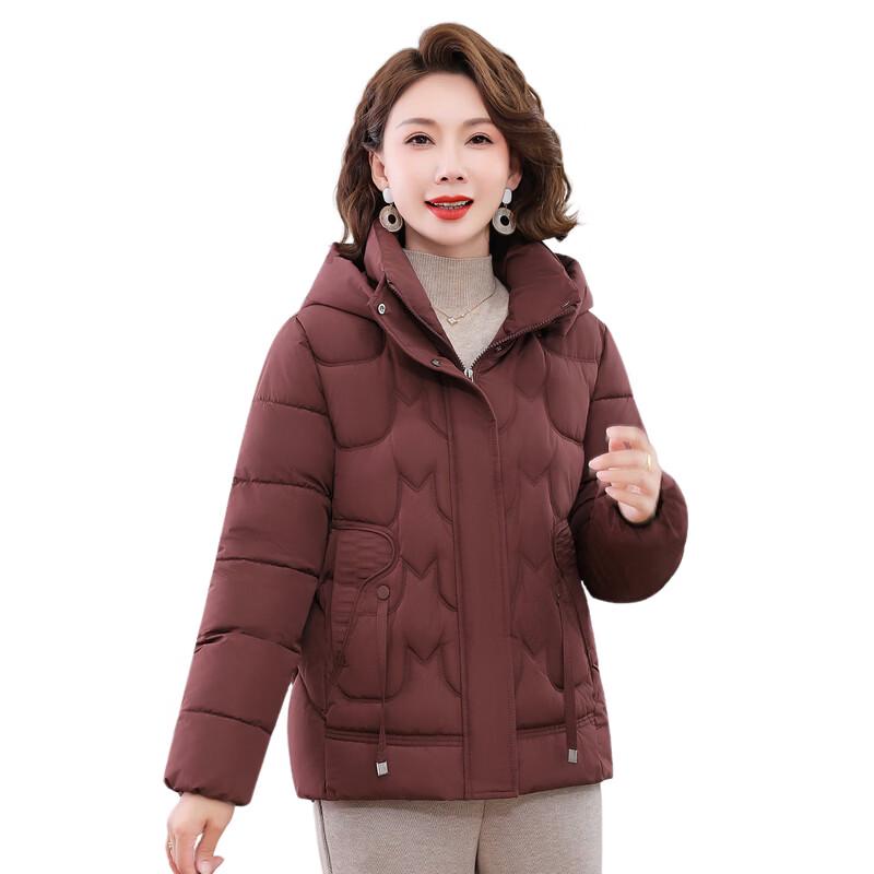YUZHAOLIN Women's Short Hooded Puffer Jacket