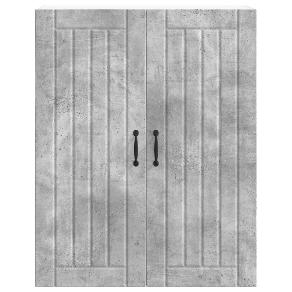 Wall Cabinet LUCCA Concrete Grey 80 x 31 x 100 cm Particleboard