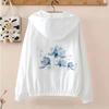Sun Protection Clothing Women's Summer Ice Silk Sun Protection Shirt Anti-ultraviolet Breathable Ultra-thin Outdoor Sun Protection Clothing