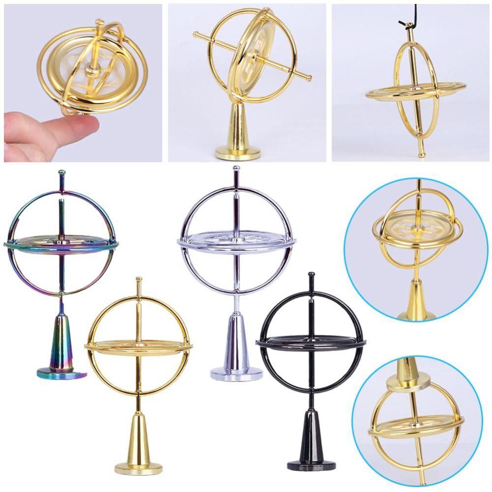 Finger Gyro Self-balancing Gyroscope Fingertip Rotating Toy Finger Gyroscope Antistress Gyroscope