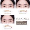 Adjustable Eyebrow Stamp Portable Three Type Eyebrows Makeup Tools Eyebrow Stamp Accessories  Women Eyebrows Makeup Tools
