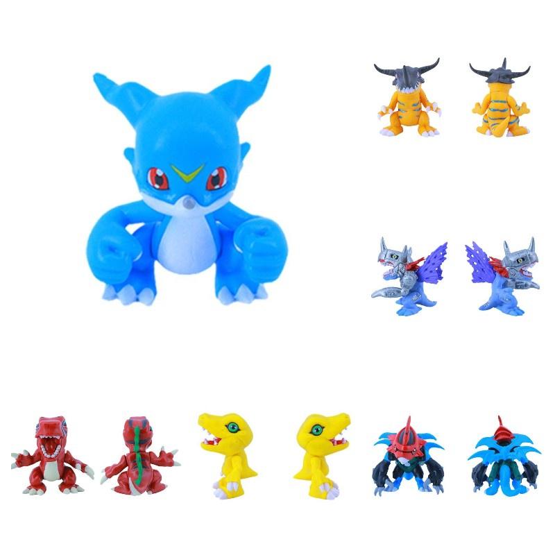 Cute And Adorable Digital Monster Pvc Toys For Display