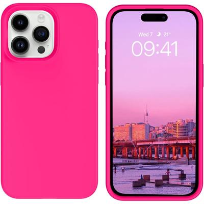 Liquid Silicone Case for IPhone 15 Pro Case IPhone 15 Pro 14 13 12 11 Phone Case Soft Bumper Shockproof Phone Case