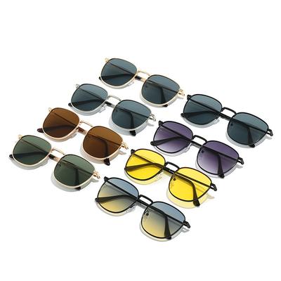 Personalized Fashion Glasses Women'S Metal Box Retro Driving Sunglasses Men'S Trendy Uv-Proof Sunglasses