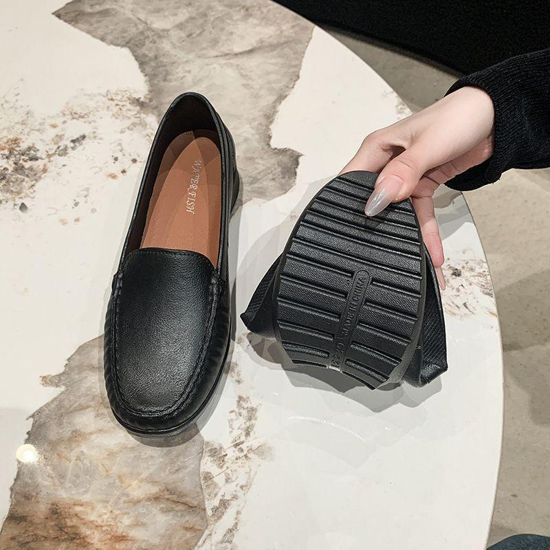 Niche Design Fashionable Versatile Flat-soled Women's Shoes Single Shoes Comfortable Shoes Casual Non-slip Women's Shoes Spring and Summer