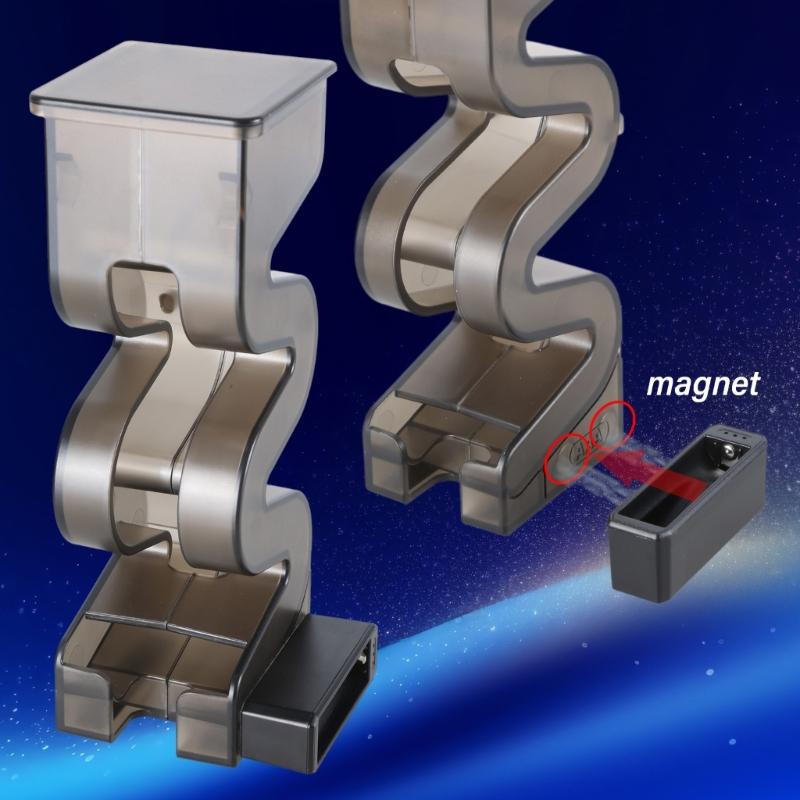 Small AA/7 Battery Storage Rack With Builts In Tester, Essential For Frequent Battery User Power Assessments