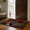 Suffocation Floor Mat Soft Flannel Absorbent Mat Non-Slip Rug Home Bedroom Bathroom