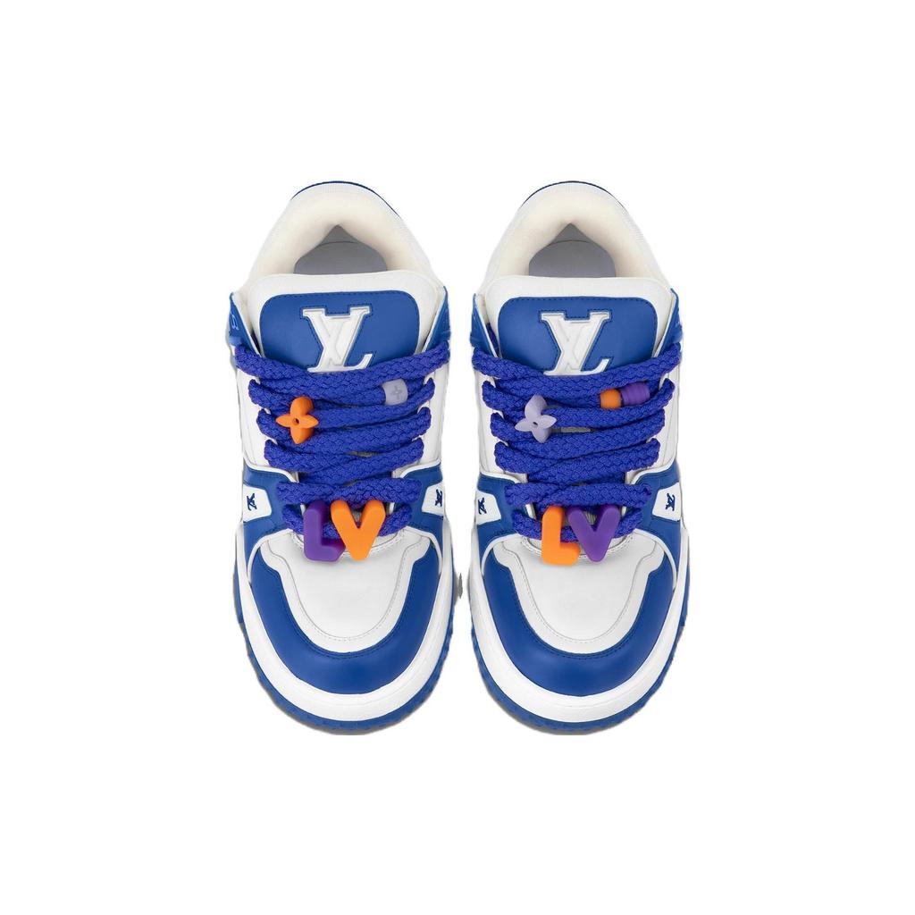 Louis Vuitton Lv Trainer Maxi Sneakers 'Blue' 1ABZPW