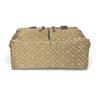 Christian Olivier 7712 Boston Monogram Jacquard Bag, 2-way, Water-repellent, Lightweight, Pattern, Weave, Piece-dyed (MOCHA)