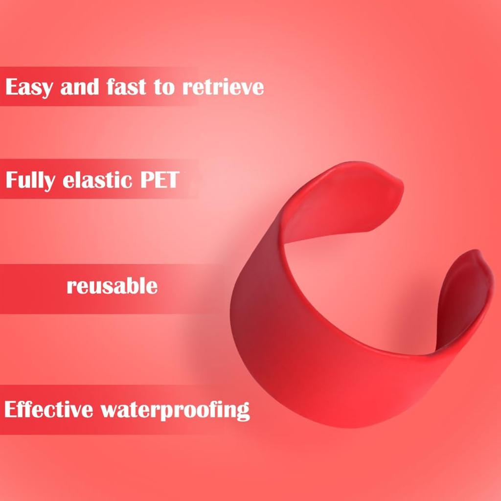 Elastická spona na opasek pro rybářský naviják pro přívlačový/baitcastingový naviják, zarážka na vlasec rybářského navijáku, držák, rybářské náčiní