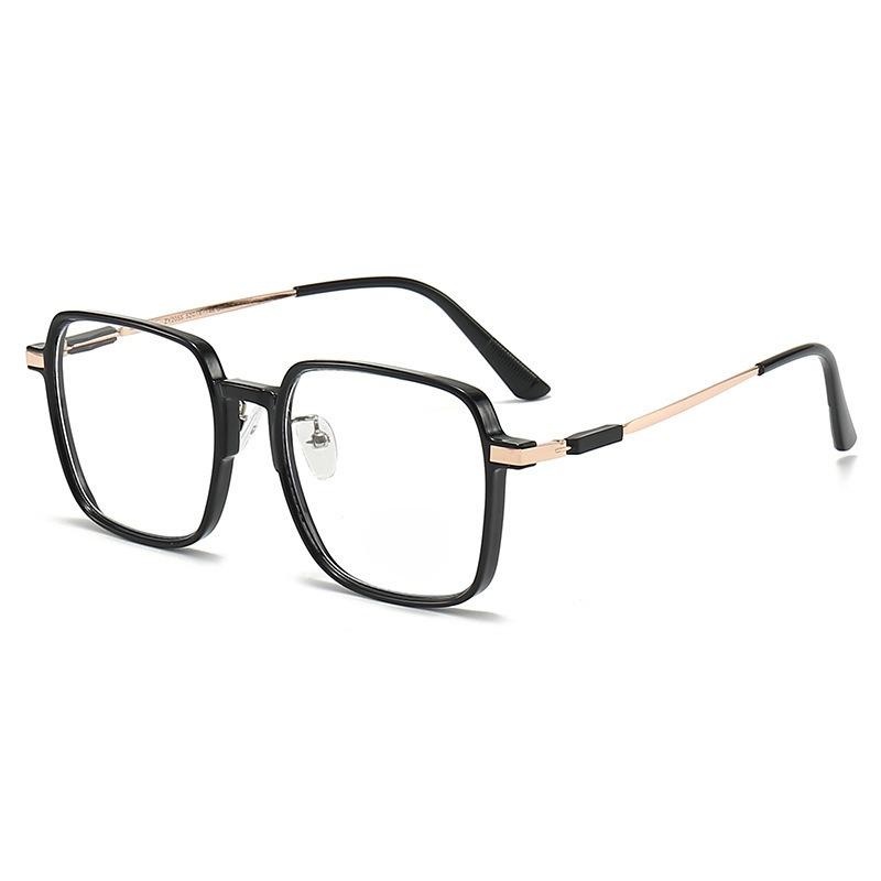 +100~+400 2pcs Fashion brown large frame square color changing reading glasses for women high-definition reading glasses