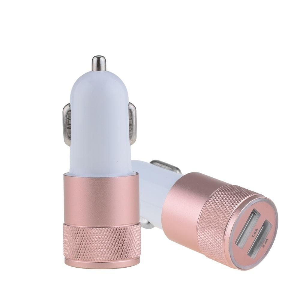 Nou încărcător auto universal USB cu 2 porturi pentru IPhone6/6s/5 IPod/Ipad Samsung