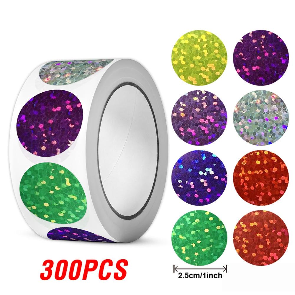 100-500pcs Color Star Sticker Birthday Wedding Gift Party Decor Seal Sticker Envelope Invitation Sticker Baking Label