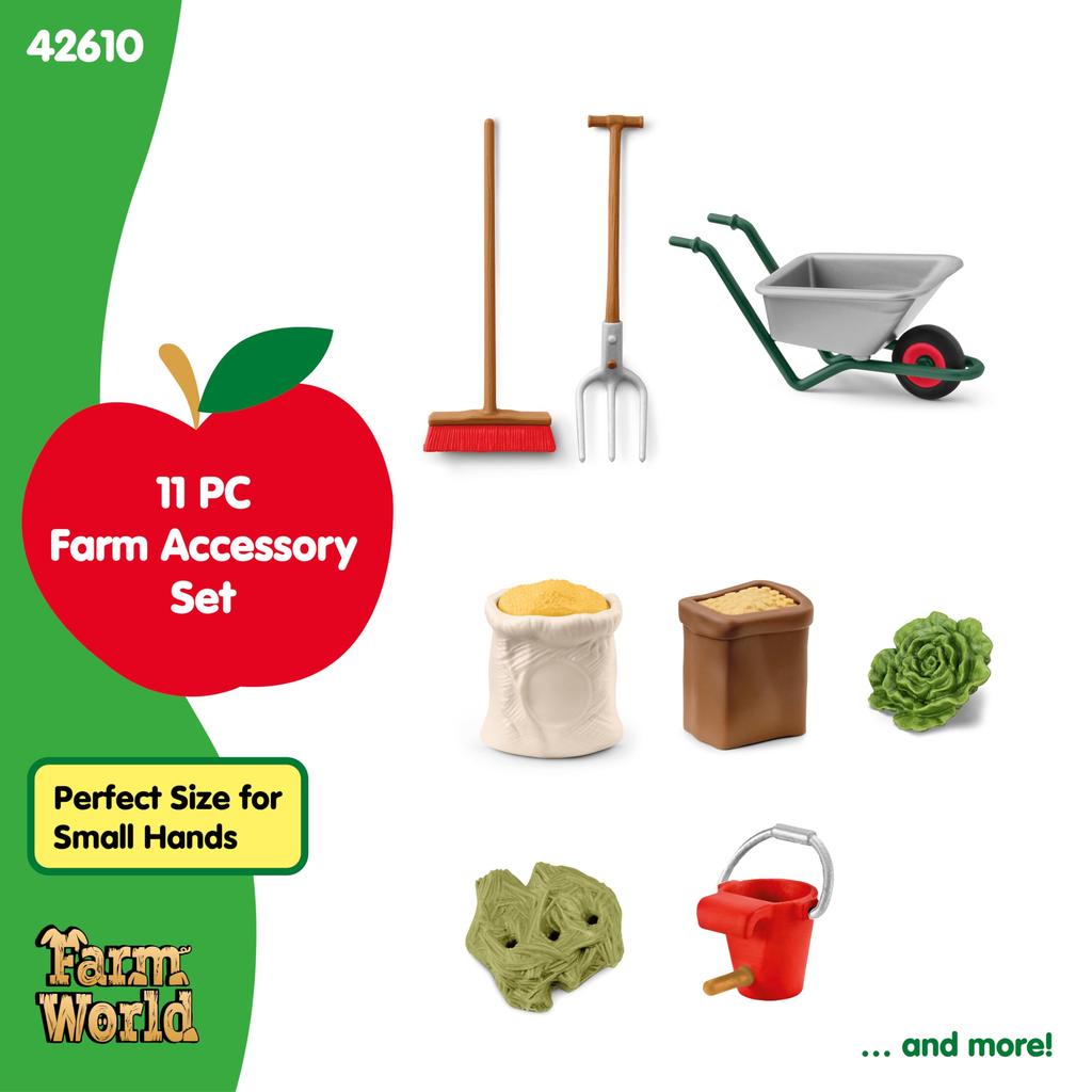 Schleich Farm World Farm Food and Tools 42610