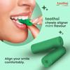 Toothsi Chewie Aligner | Sièges pour gouttières Aligner saveur Menthe | 2 cm | Chewie pour Aligners | Matériau Copolymère de Styrène - Plastique Souple | Souple & Réutilisable