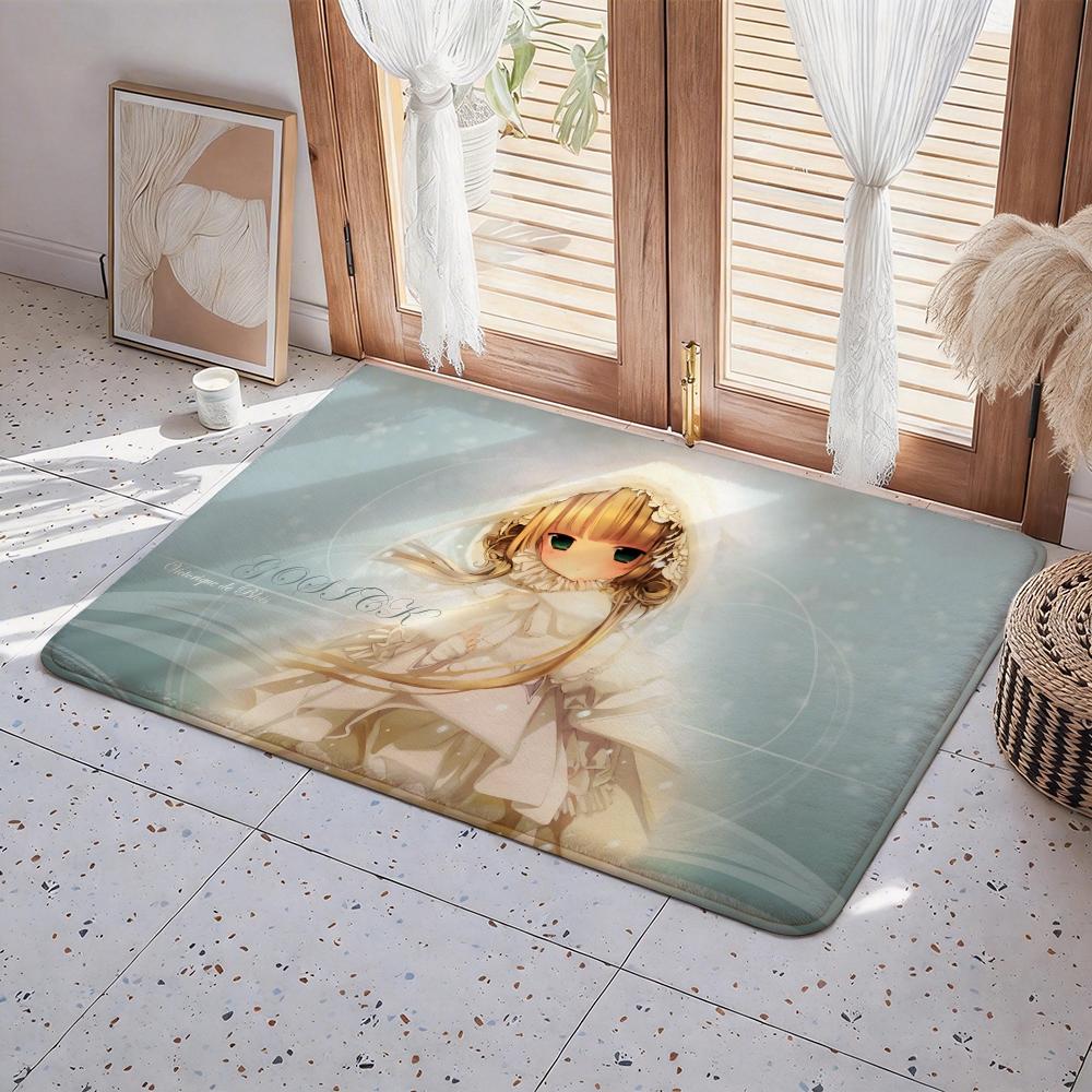 Anime G Gosick Floor Mat Eco  Flannel Doormat Non Slip Odorless Indoor Floor Rug Soft Short Plush Home Mat