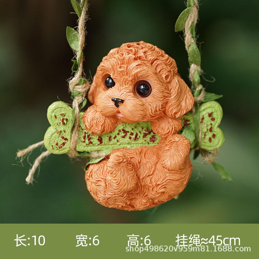 Creative Cute Rabbit Aquascape Resin Craft Accessories