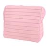 Travel Cosmetic Bag Striped Large Capacity Makeup Pouch Portable Toiletry Bag for Skincare Brushes Essentials
