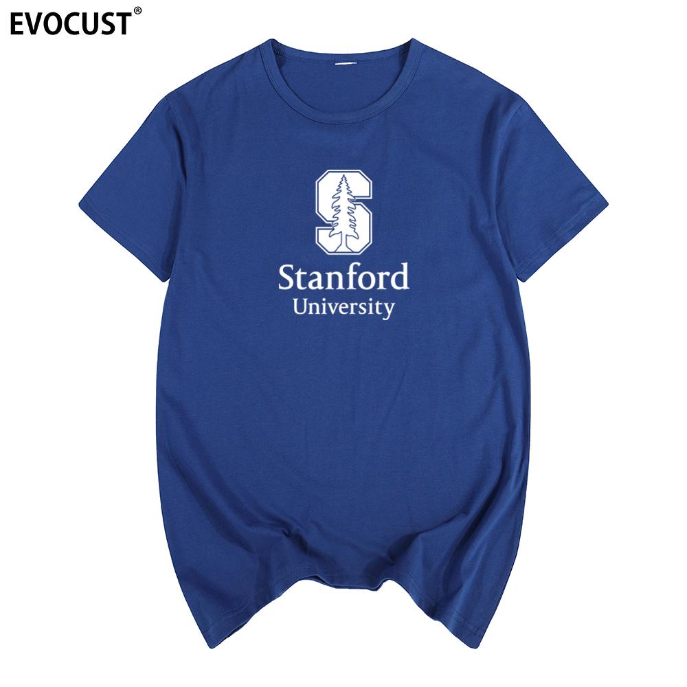 STANFORD UNIVERSITY T-Shirt Baumwolle Herren T-Shirt Neu TEE T-SHIRT Damen