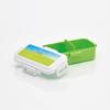 Skater Bento Single Made in for with Locking for Dishwasher and Microwave by Yoh Box, 530ml, Tier, Japan, Women, 4-Point Leak-Resistant Storage, Safe,