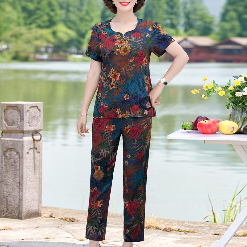 

Smmmer комплекты из 2 предметов женские свободные элегантные комплекты брюк с высокой талией больших размеров