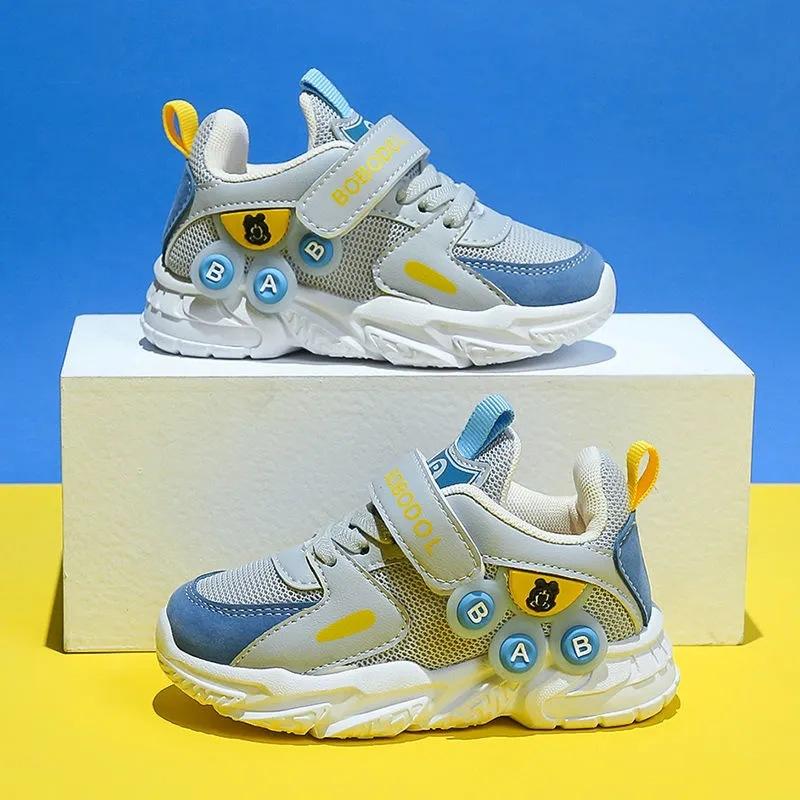 Children's shoes Girls' boys' shoes Spring and autumn classmates Non-slip breathable children's sports shoes