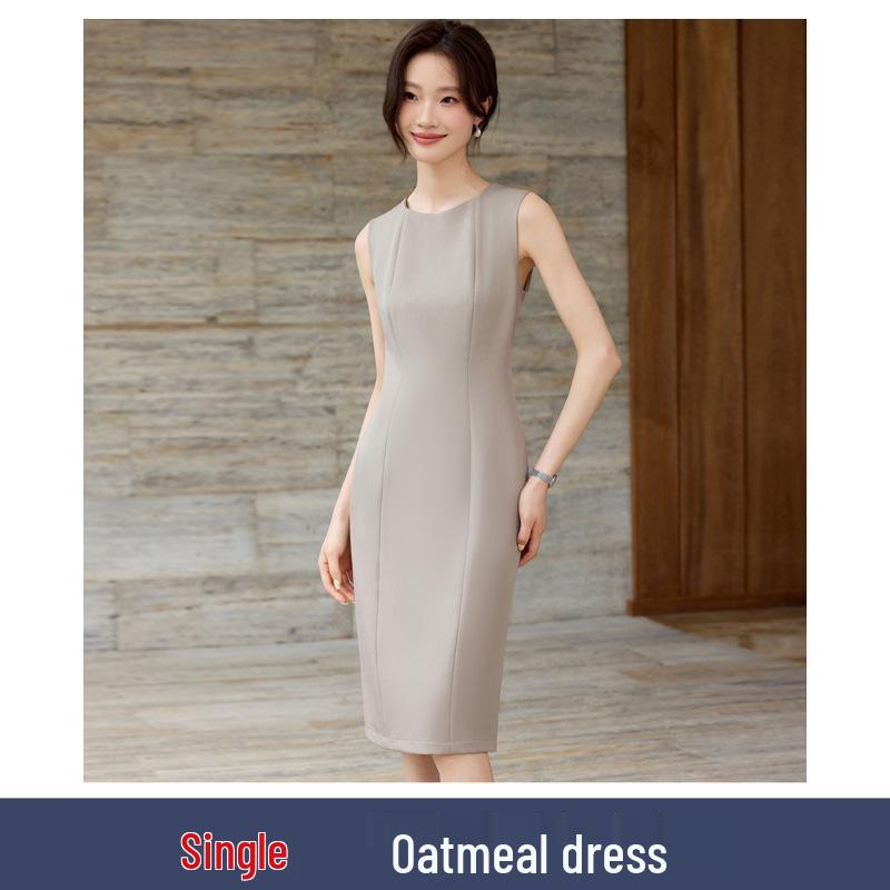 Professional Two-Piece Suit Dress for Business or Salon Wear