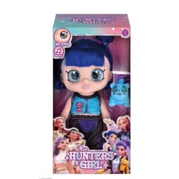 Nuovo stile carino K-pop - 10 pollici 5 giunti occhio 5D bambino paffuto Gruppo Witch Hunter bambola in vinile abilitata alla musica Mini Tigre